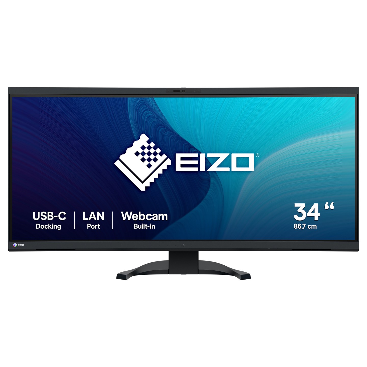 EIZO 86.7cm (34.1') EV3450XC-BK 21:9 4K 2xHDMI+DP+USB-C Curv — Buy in Cyprus with Fast Delivery