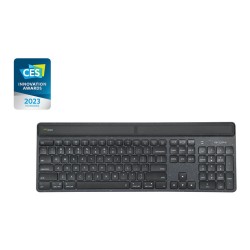 TARGUS EcoSmart antimicrobial hintergrundbeleuchtet - kabellos - Bluetooth 5.0 - QWERTY - Nordisch