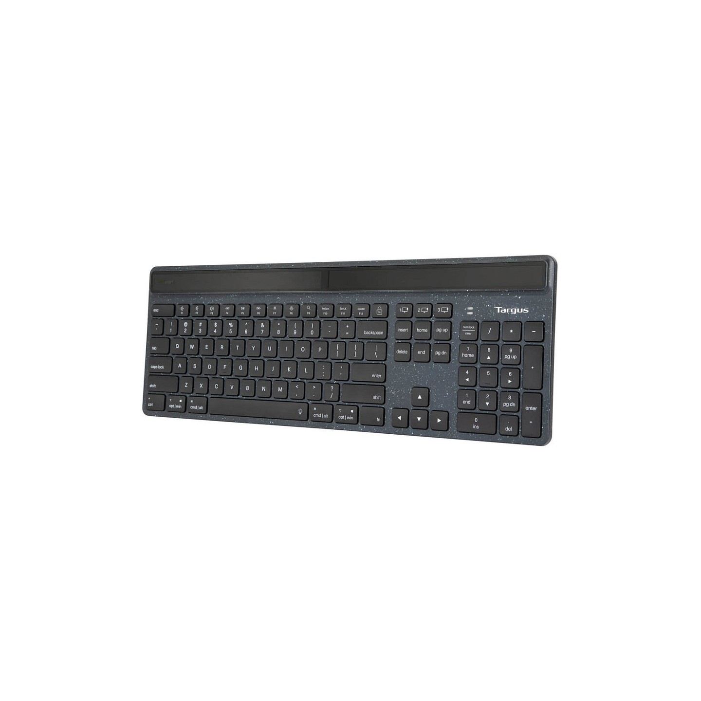 TARGUS EcoSmart antimicrobial hintergrundbeleuchtet - kabellos - Bluetooth 5.0 - QWERTY - Nordisch