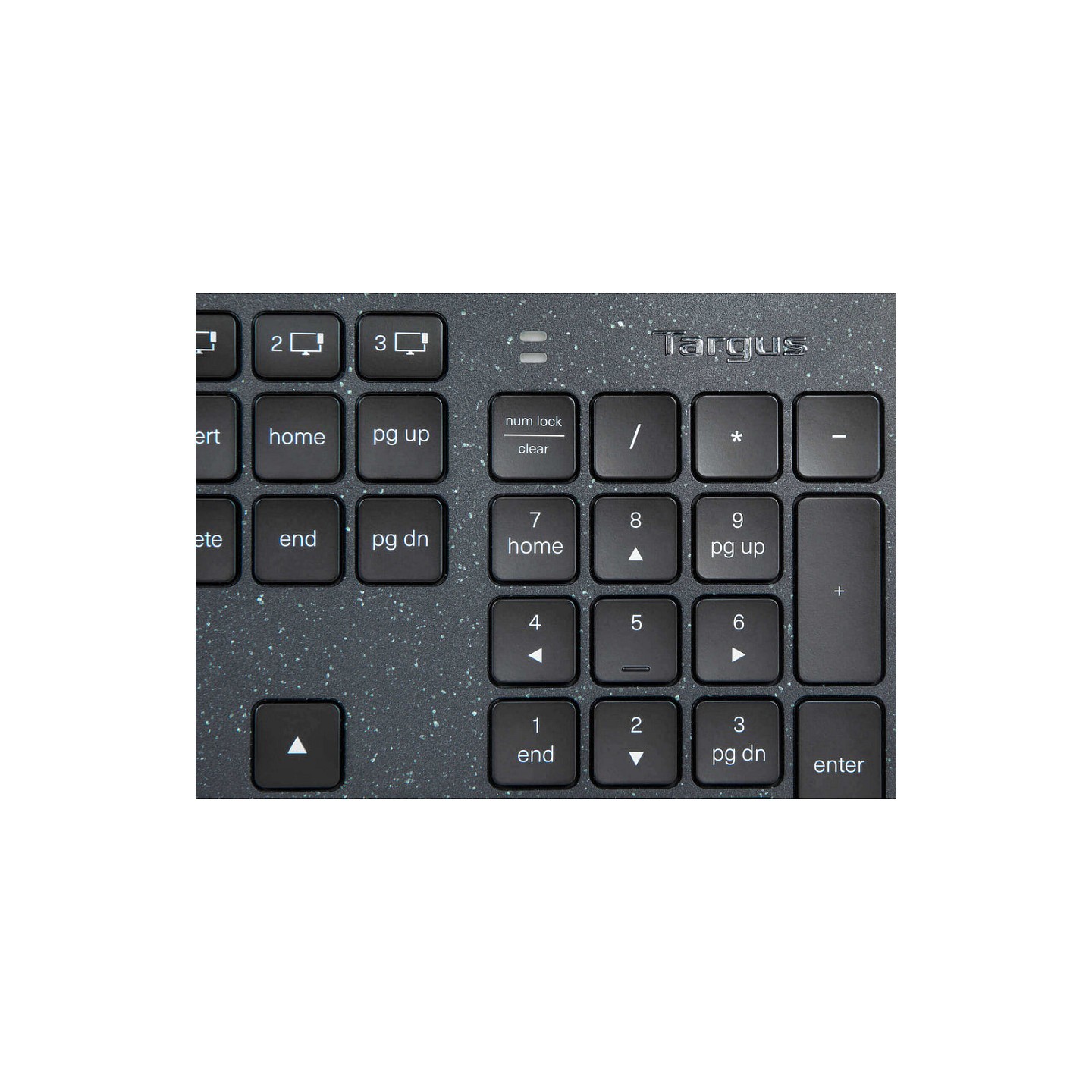 TARGUS EcoSmart antimicrobial hintergrundbeleuchtet - kabellos - Bluetooth 5.0 - QWERTY - Nordisch