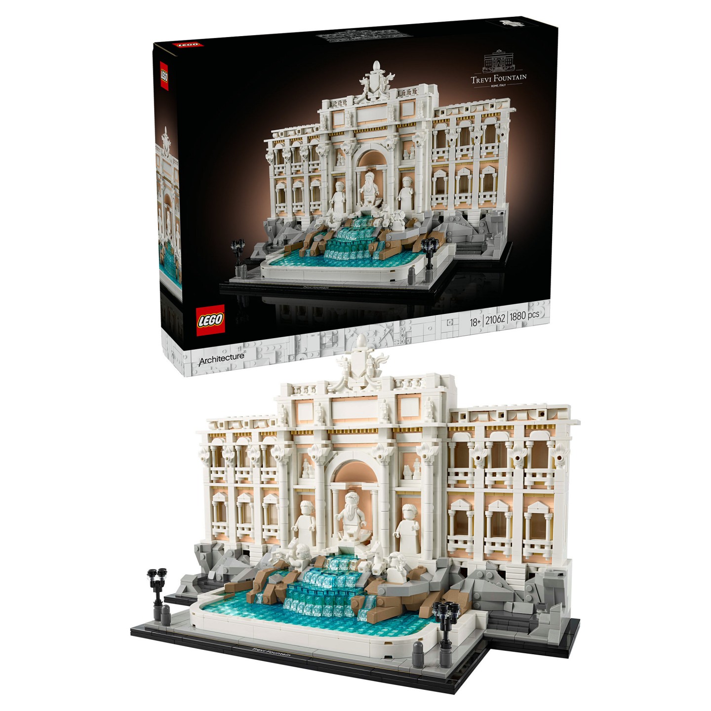 LEGO Architecture Trevi-Brunnen 21062 — Buy in Cyprus with Fast Delivery