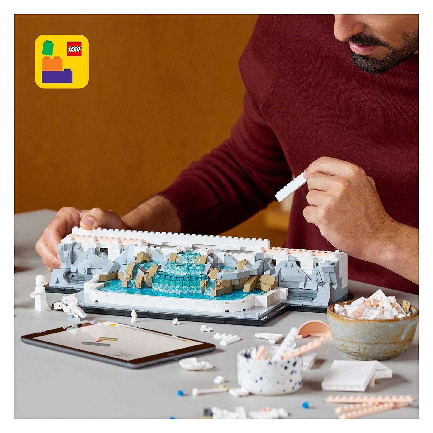 LEGO Architecture Trevi-Brunnen 21062 — Buy in Cyprus with Fast Delivery