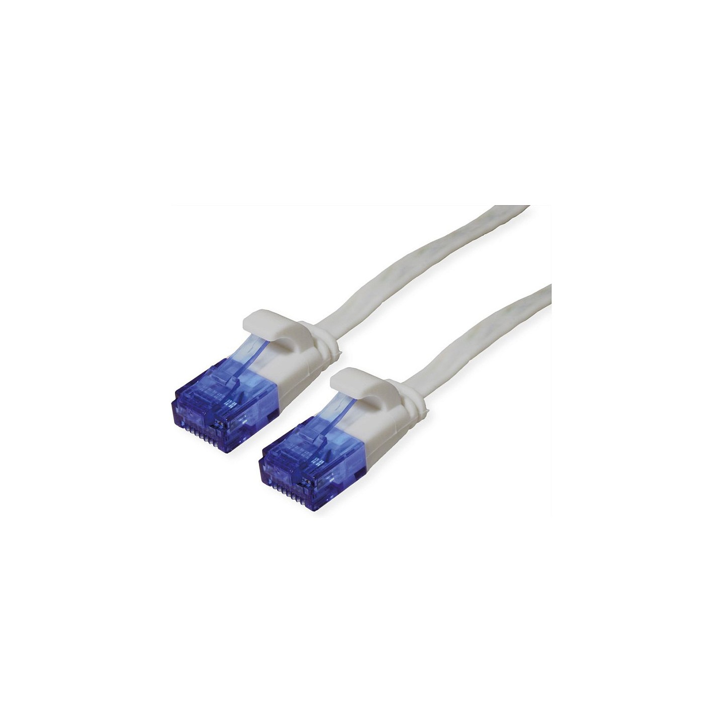 VALUE Patchkabel Cat.6A (Class EA) UTP. extra-flach. grau. 2 m — Buy in Cyprus with Fast Delivery