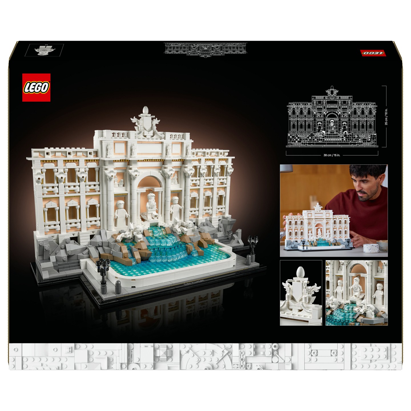 LEGO Architecture Trevi-Brunnen 21062 — Buy in Cyprus with Fast Delivery