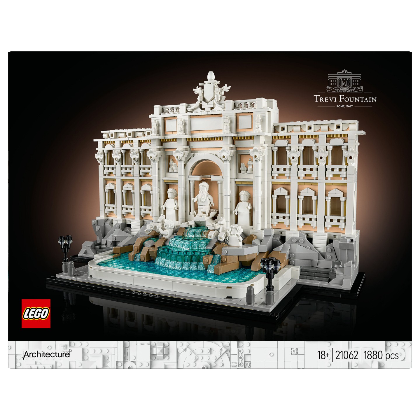 LEGO Architecture Trevi-Brunnen 21062 — Buy in Cyprus with Fast Delivery