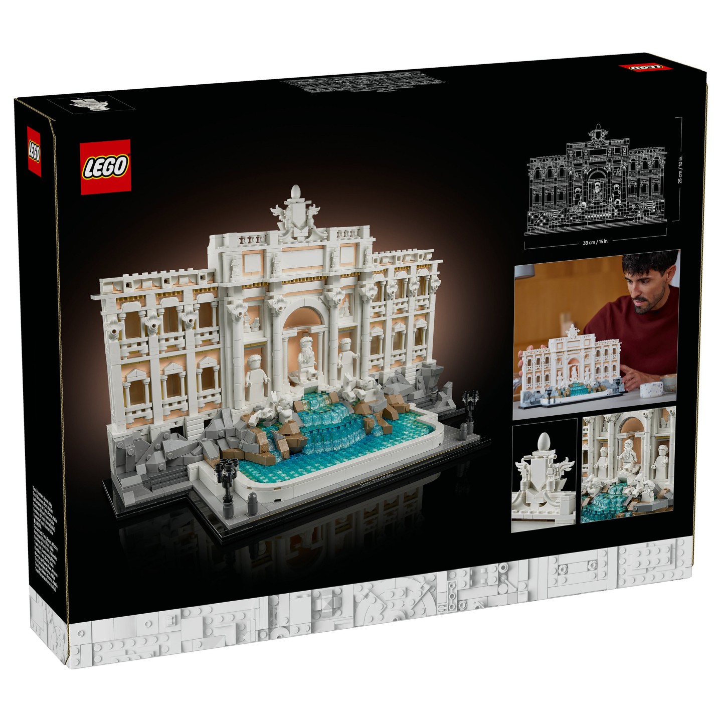 LEGO Architecture Trevi-Brunnen 21062 — Buy in Cyprus with Fast Delivery