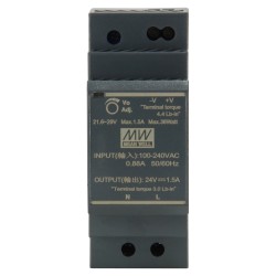 ind. Netzteil POW-2411 24VDC 30W DIN-Schiene — Buy in Cyprus with Fast Delivery