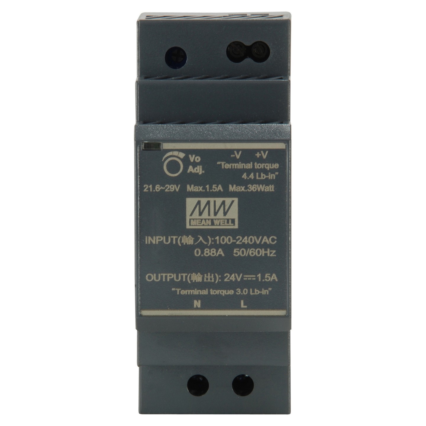 ind. Netzteil POW-2411 24VDC 30W DIN-Schiene — Buy in Cyprus with Fast Delivery