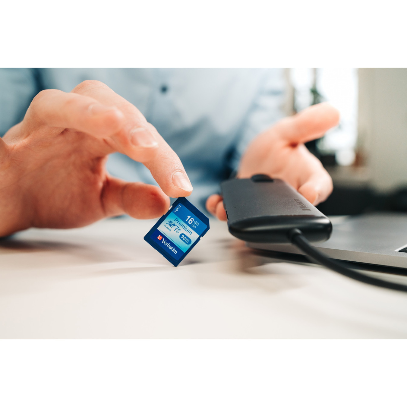 Verbatim Premium SDHC Card - 16GB - Class 10, 10 MB/s Read/Write — Buy in Cyprus with Fast Delivery