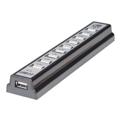 MANHATTAN USB-HUB 10-Port USB 2.0 Desktop Hub schwarz — Buy in Cyprus with Fast Delivery