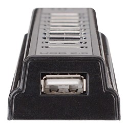 MANHATTAN USB-HUB 10-Port USB 2.0 Desktop Hub schwarz — Buy in Cyprus with Fast Delivery