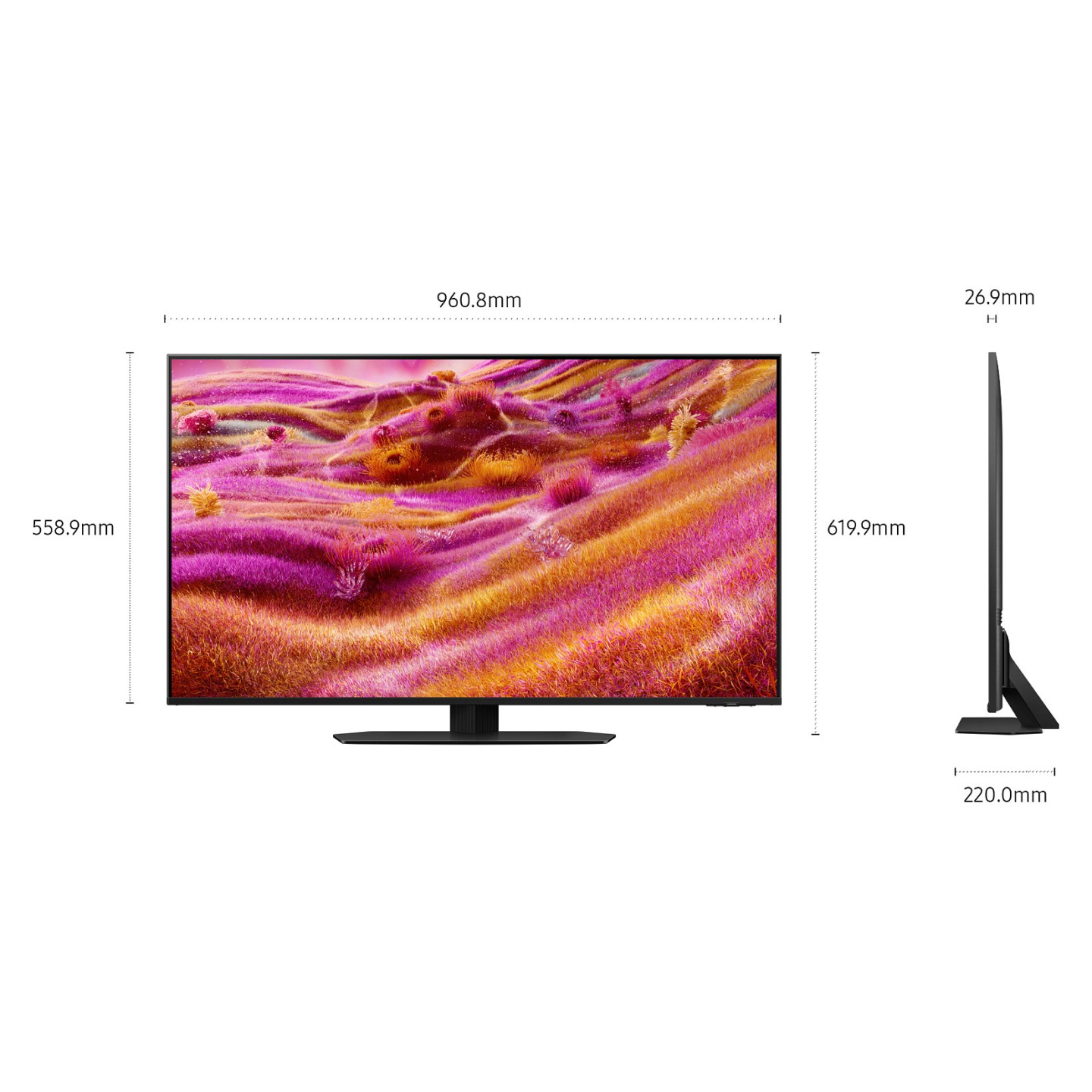 Samsung QE43QN90FAT Smart TV 109.2 cm 43 Zoll — Buy in Cyprus with Fast Delivery