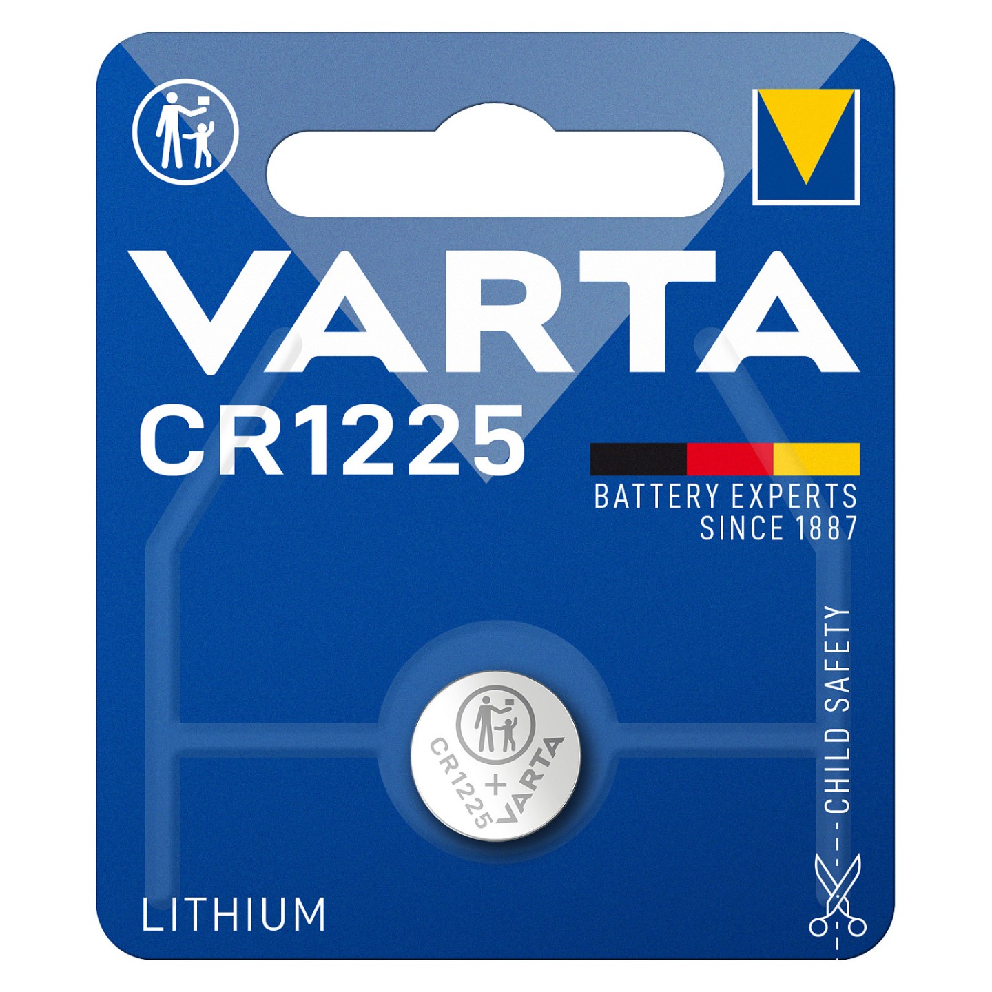Batterie Knopfzelle CR1225 Varta — Buy in Cyprus with Fast Delivery
