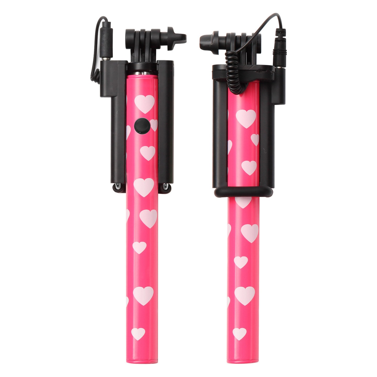 Ultron Selfie-Stick Hot Shot pink white heart — Buy in Cyprus with Fast Delivery