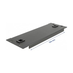 10? Netzwerkschrank Blindabdeckung werkzeugfrei 2 HE schwarz — Buy in Cyprus with Fast Delivery