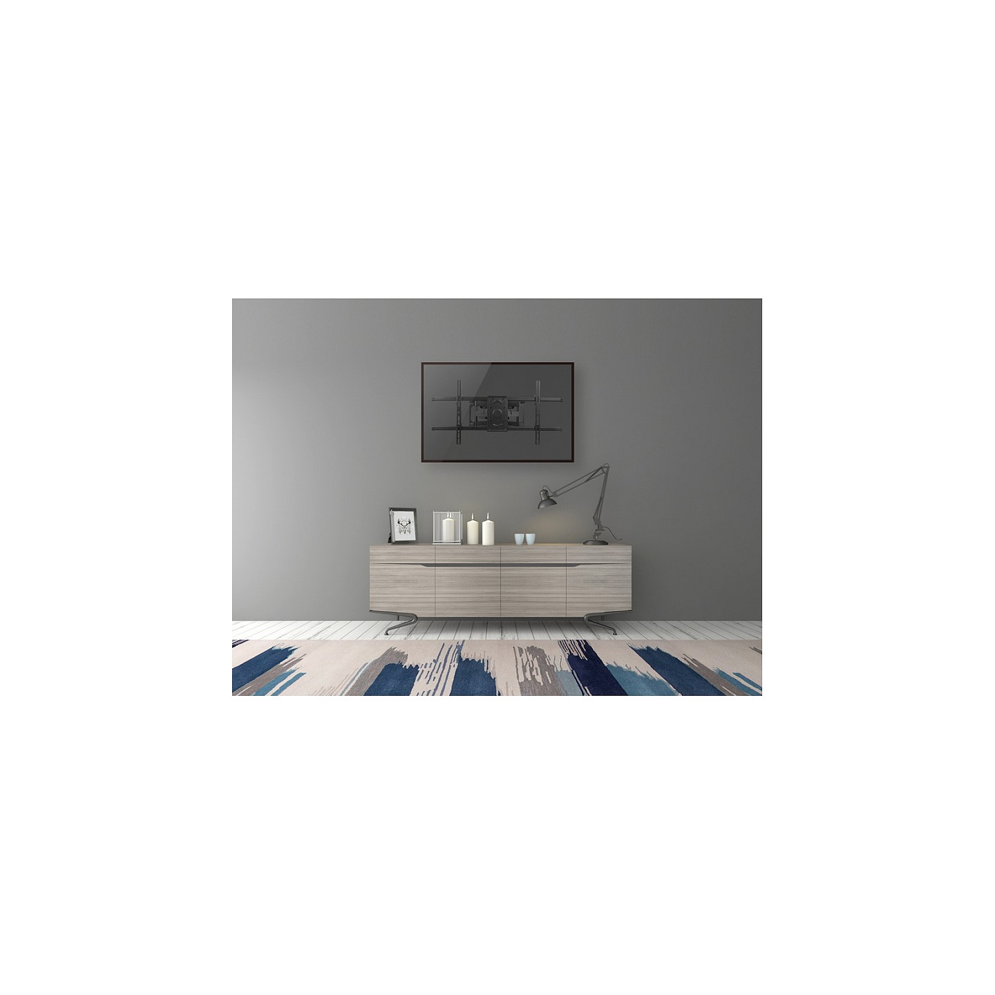 equip TV Wandhalterung kipp- und schwenkbar 37' - 90 — Buy in Cyprus with Fast Delivery