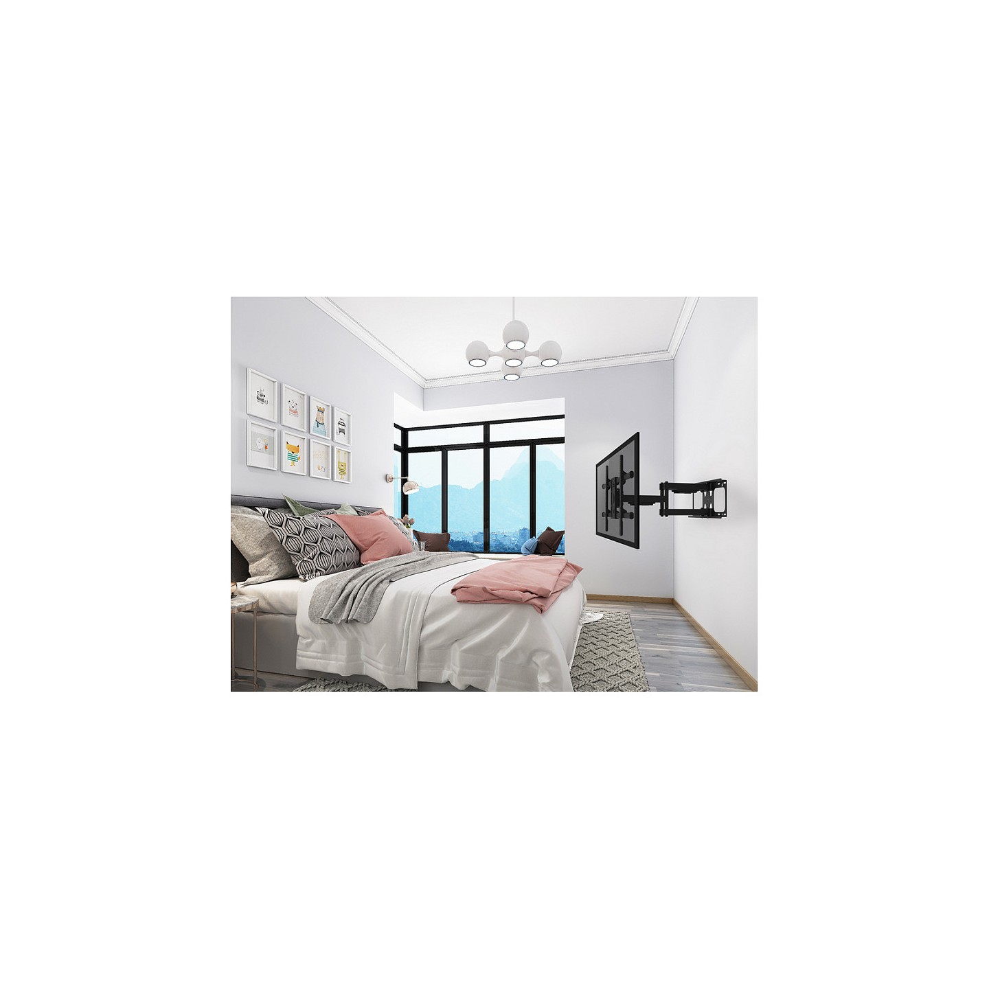 equip TV Wandhalterung kipp- und schwenkbar 37' - 90 — Buy in Cyprus with Fast Delivery