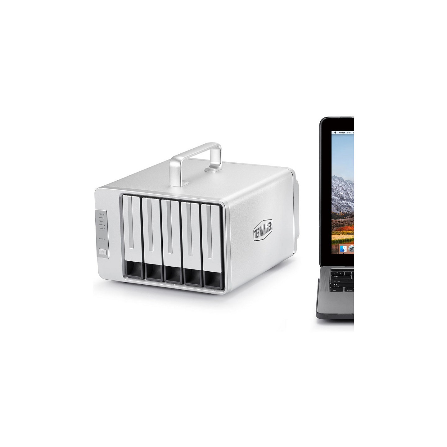 TERRAMASTER D5 Thunderbolt 3 5bay Gehäuse. Diskless — Buy in Cyprus with Fast Delivery