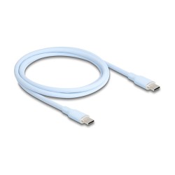 DELOCK USB 2.0 Kabel USB Typ-C St to St PD 3.0 60W 1m blau — Buy in Cyprus with Fast Delivery