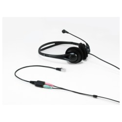 Equip Telefonkabel RJ9- to 2x3.5mm St Bu 0.25m schwarz — Buy in Cyprus with Fast Delivery