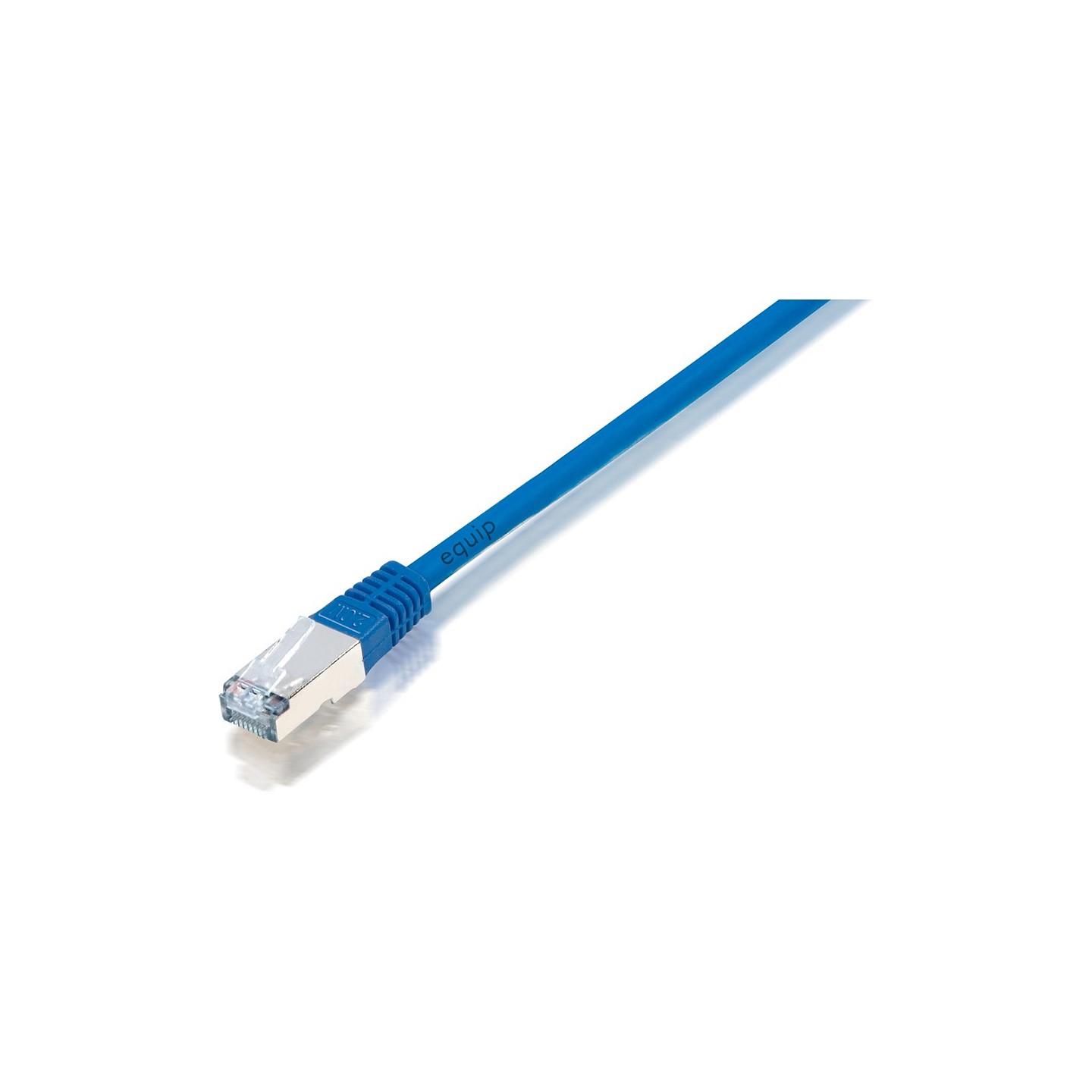 Equip Patchkabel Cat5e F UTP 2xRJ45 0.50m blau PVC Polybeutel — Buy in Cyprus with Fast Delivery