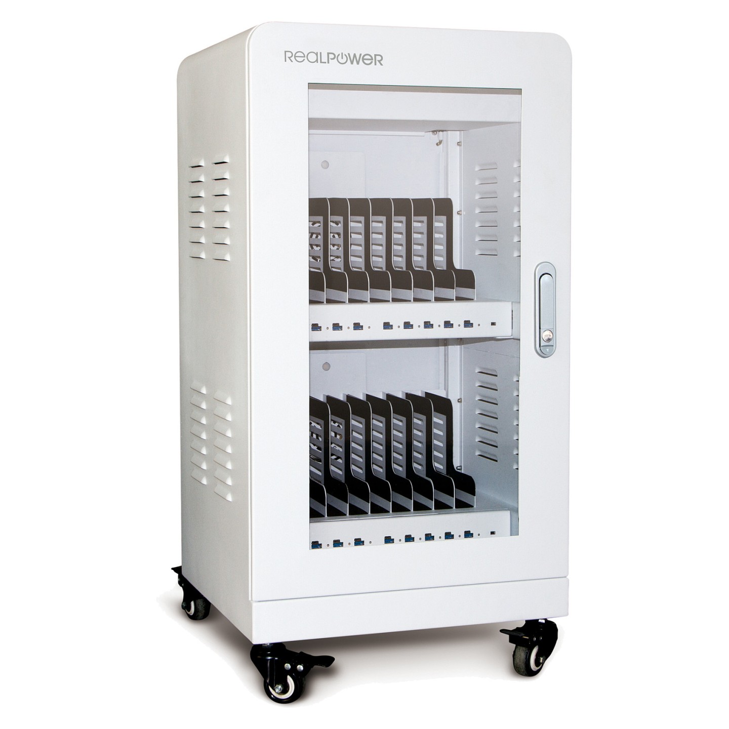 RealPower Ladestation Power Station 20 480W 20xUSB-A (Speditionsversand) — Buy in Cyprus with Fast Delivery