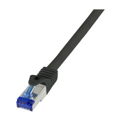 Logilink Patchkabel Ultraflex. Cat.6A. S FTP. schwarz. 0.5 m — Buy in Cyprus with Fast Delivery