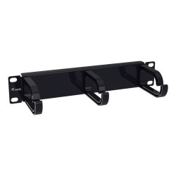 Equip Kabeldurchführung 10' 1HE 3x Plastikringe schwarz — Buy in Cyprus with Fast Delivery