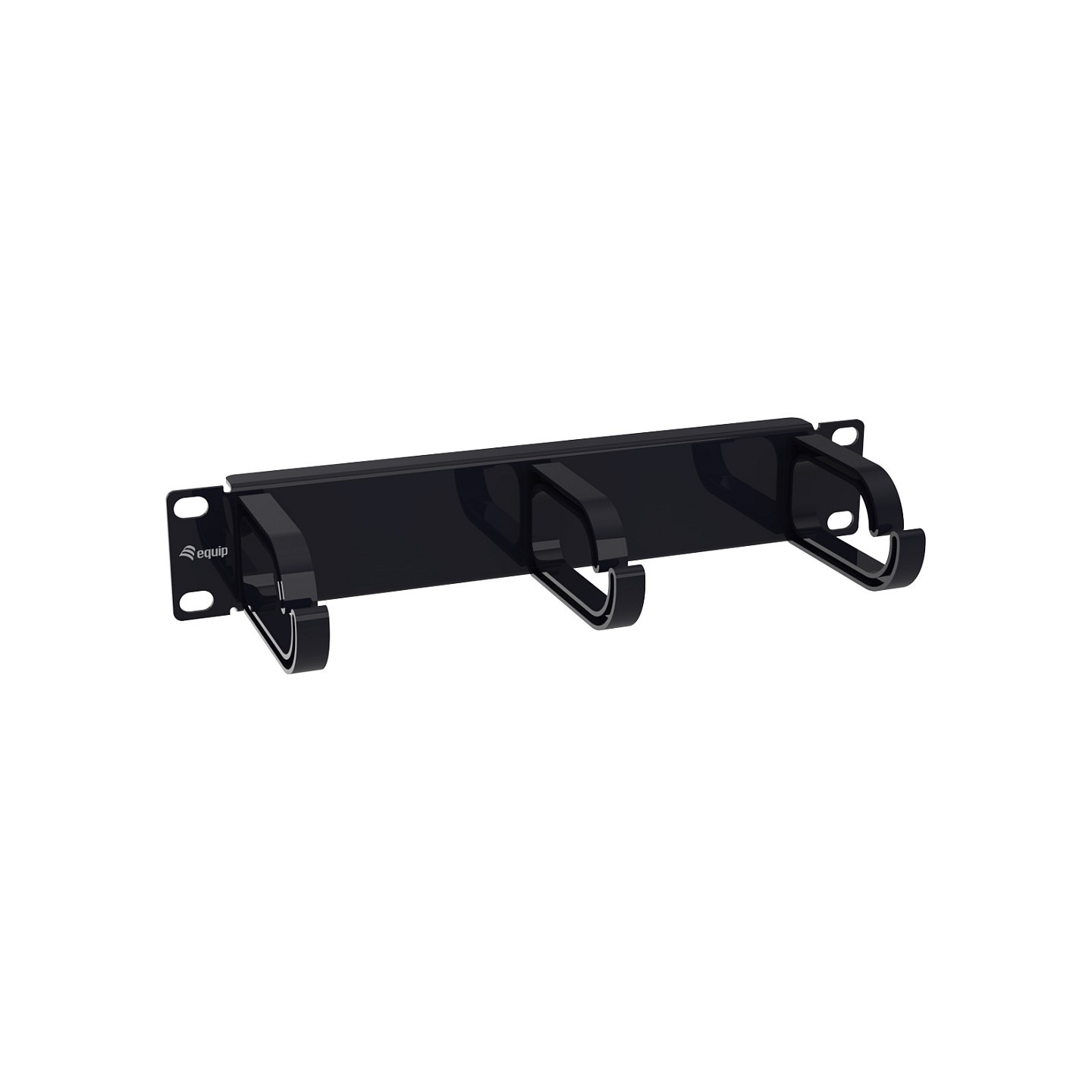Equip Kabeldurchführung 10' 1HE 3x Plastikringe schwarz — Buy in Cyprus with Fast Delivery