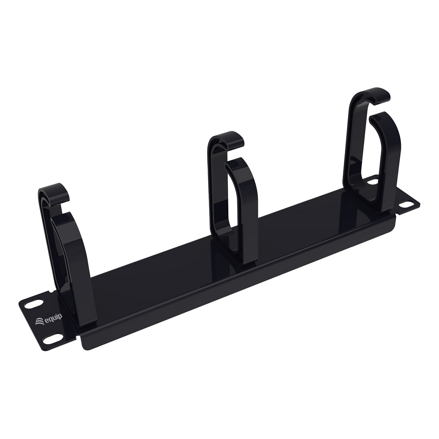 Equip Kabeldurchführung 10' 1HE 3x Plastikringe schwarz — Buy in Cyprus with Fast Delivery