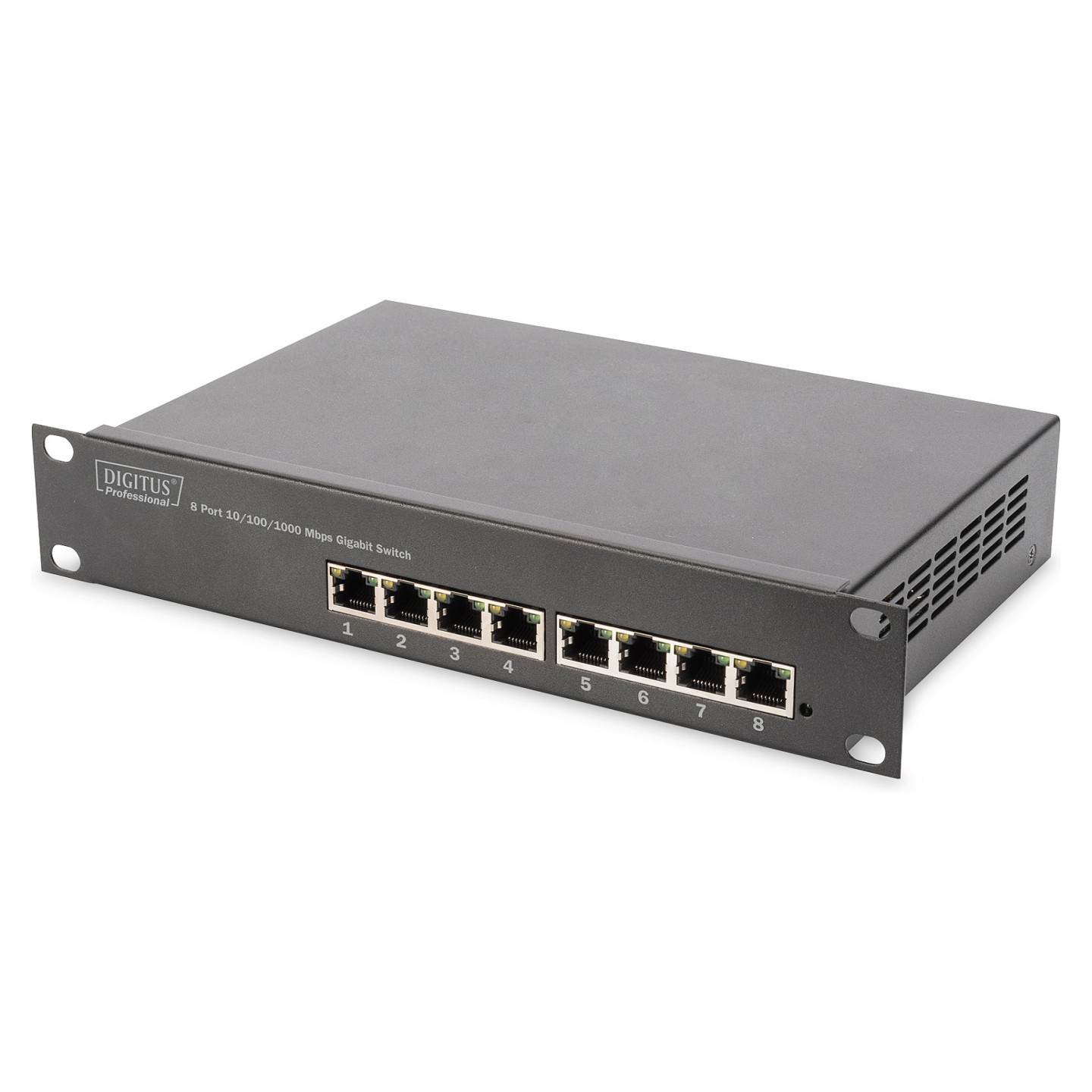 10' Gigabit Ethernet Switch. 8-Port. Unmanaged — Buy in Cyprus with Fast Delivery