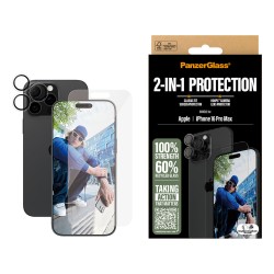 PanzerGlass 2-in-1 Bundle iPhone 16 Pro Max — Buy in Cyprus with Fast Delivery
