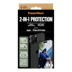 PanzerGlass 2-in-1 Bundle iPhone 16 Pro Max — Buy in Cyprus with Fast Delivery