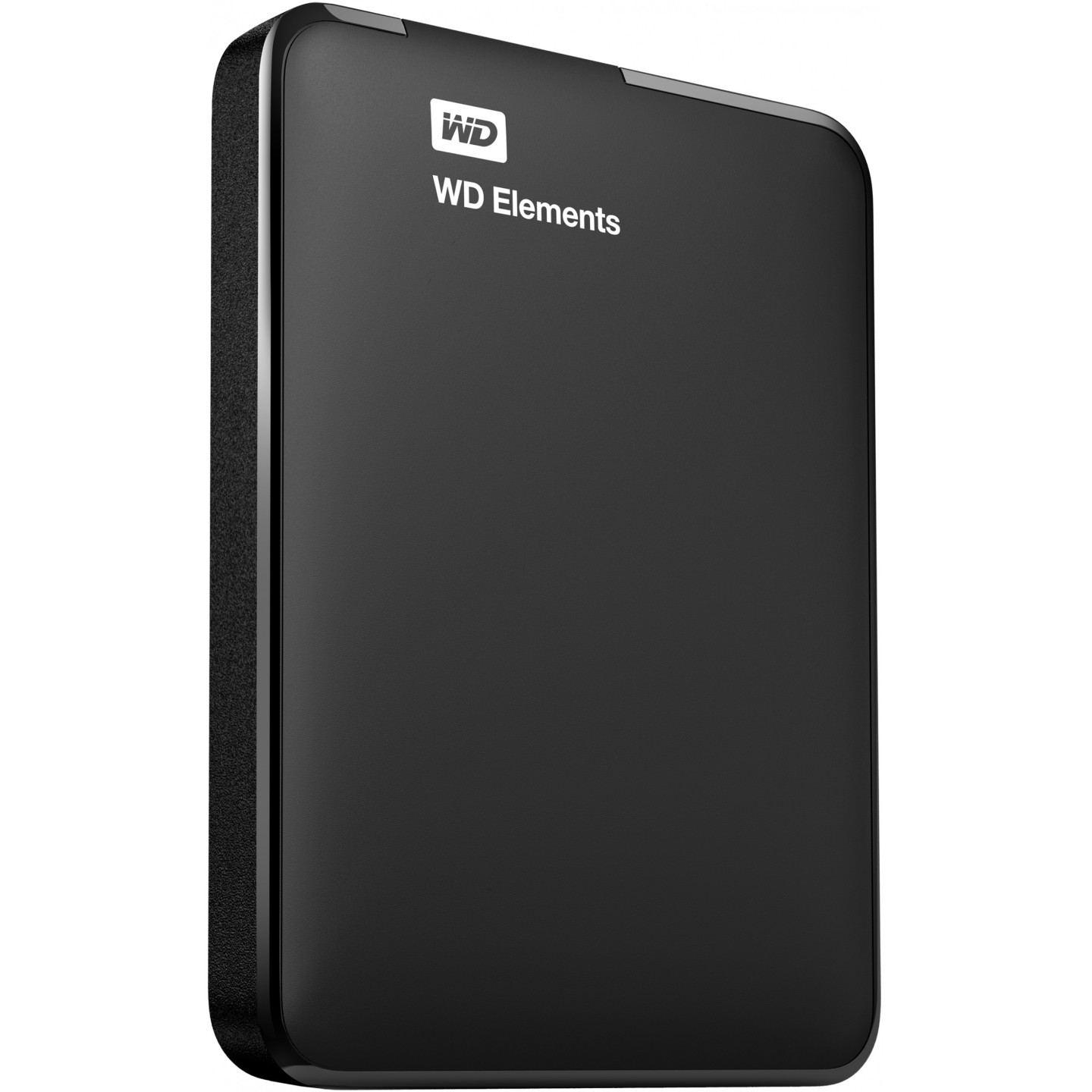 WD Elements Portable - 2TB External 2.5" HDD - Black, USB 3.2 Gen1 (5Gbps) Micro-USB, 5400 RPM
