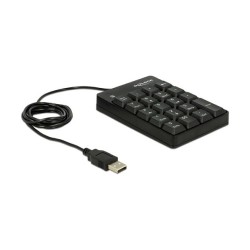 DELOCK USB Nummernblock 19 Tasten schwarz — Buy in Cyprus with Fast Delivery