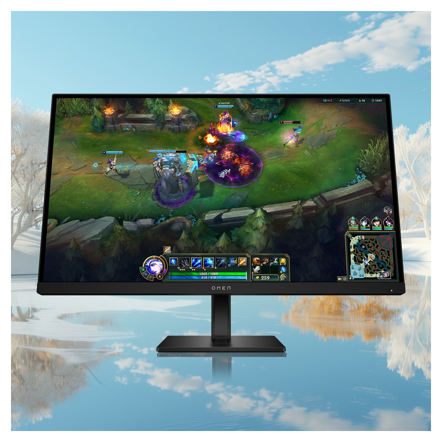 HP OMEN 27 G2 Gaming Monitor 68.6 cm (27 Zoll) — Buy in Cyprus with Fast Delivery
