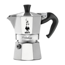 Bialetti Mokka-Kanne 0.4 l Moka Induktion Edelstahl - Aluminium — Buy in Cyprus with Fast Delivery