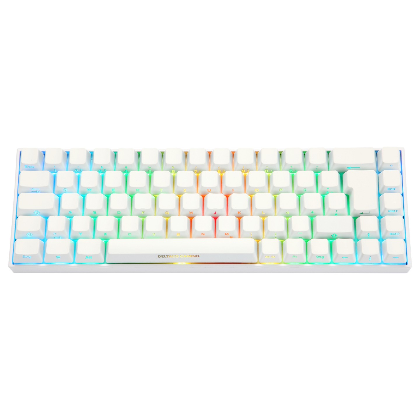 Deltaco Gaming Tastatur WK95R wireless. RGB. weiß — Buy in Cyprus with Fast Delivery
