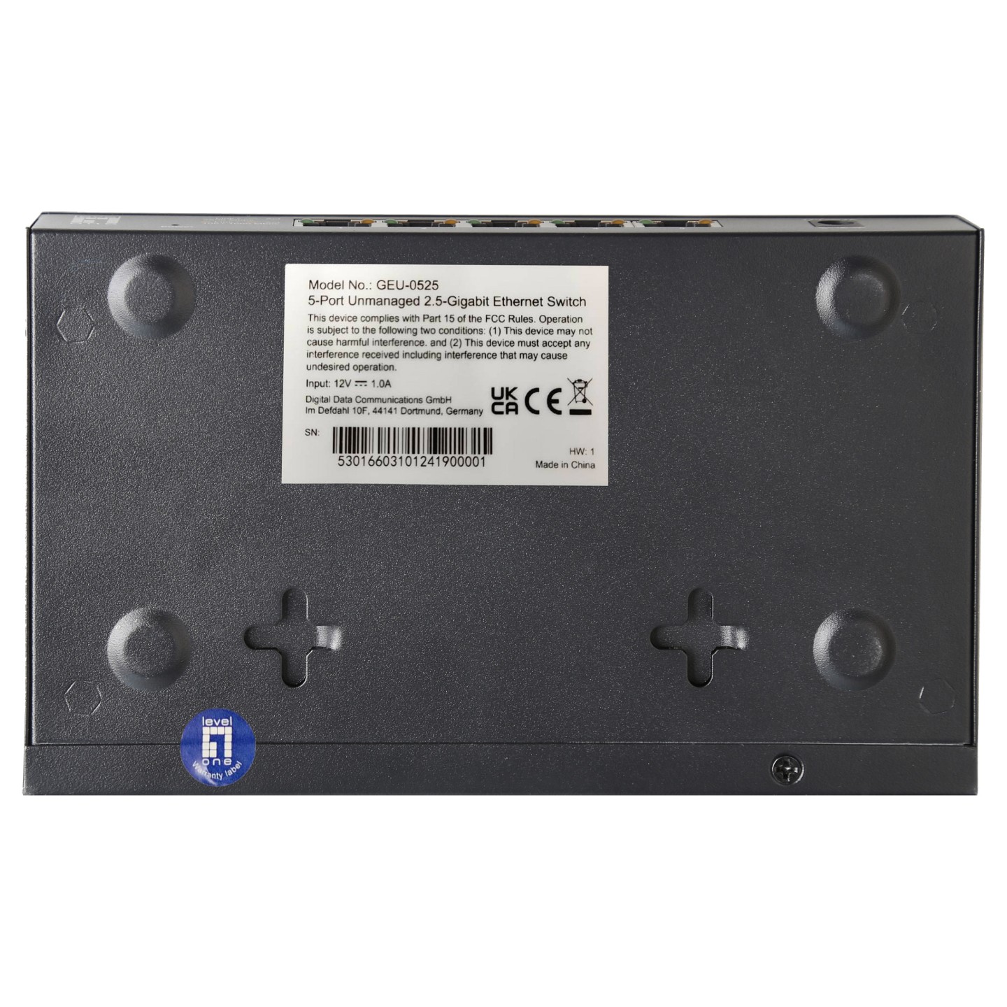 Switch 5x GE GEU-0525 2.5GbE 100 1000Mbps sw — Buy in Cyprus with Fast Delivery