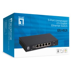 Switch 5x GE GEU-0525 2.5GbE 100 1000Mbps sw — Buy in Cyprus with Fast Delivery