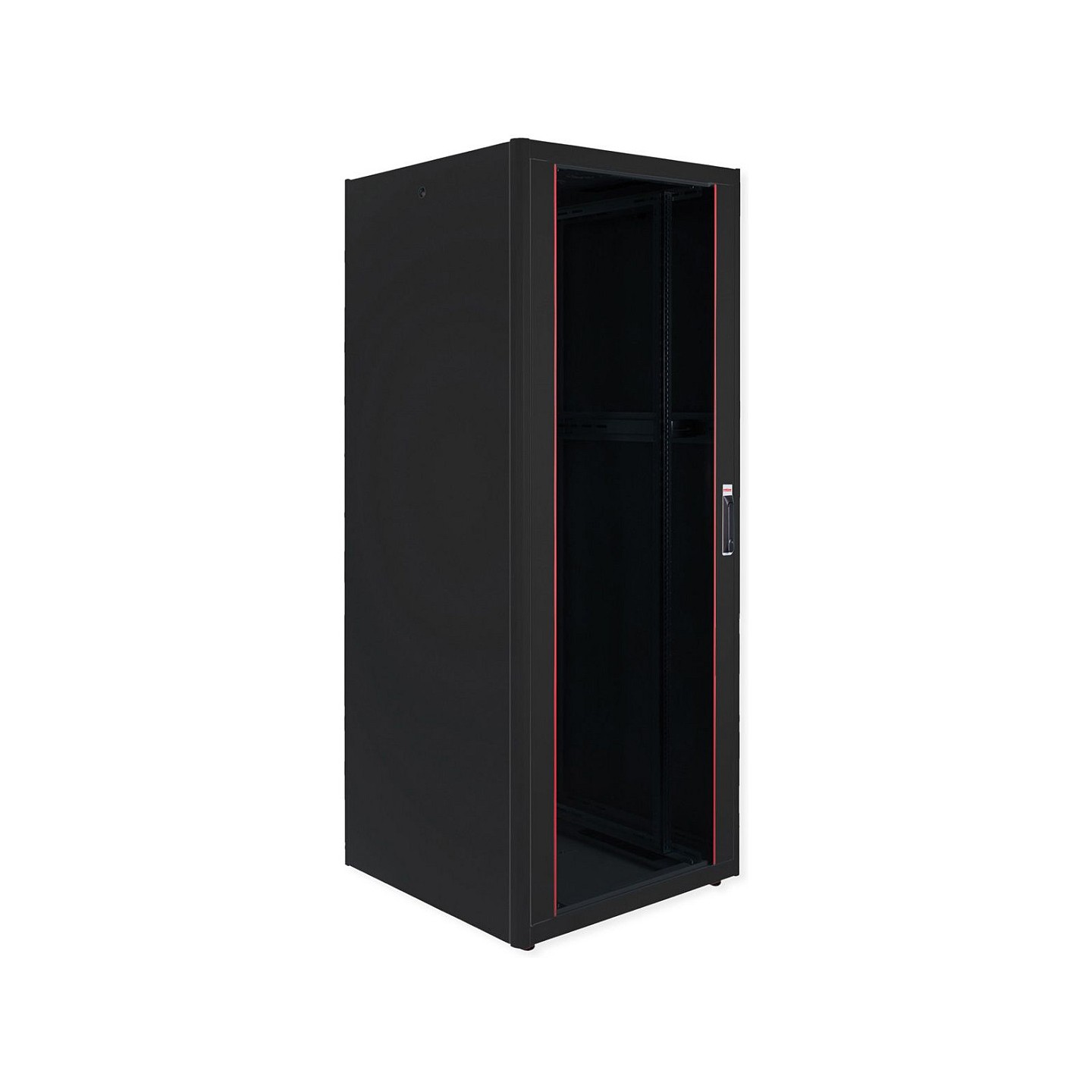 ROLINE 19-Zoll Netzwerkschrank Pro 42 HE. 800x800 BxT Glastr schwarz — Buy in Cyprus with Fast Delivery