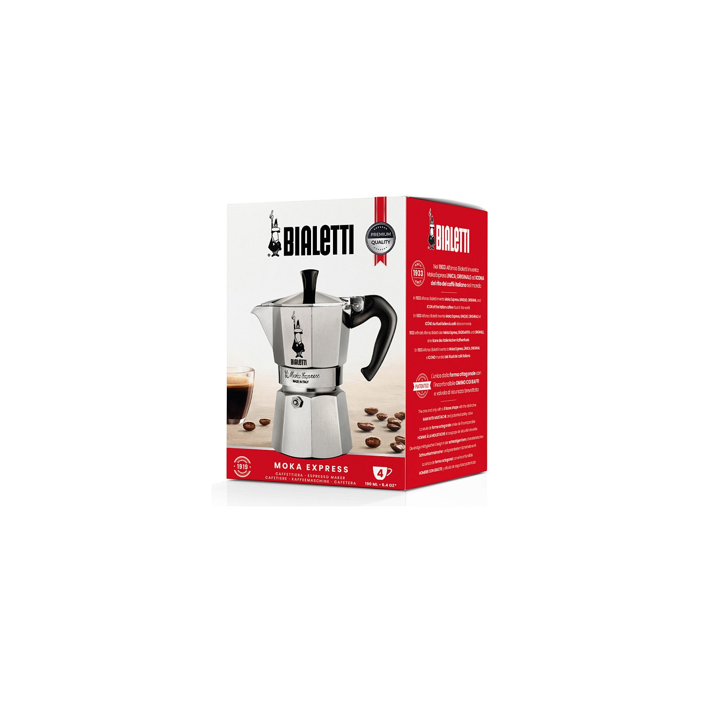 Bialetti Moka Express 4TZ — Buy in Cyprus with Fast Delivery