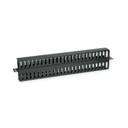 VALUE 19-Zoll-Frontplatte 1 HE. beidseitig mit Kabelkanal. schwarz — Buy in Cyprus with Fast Delivery