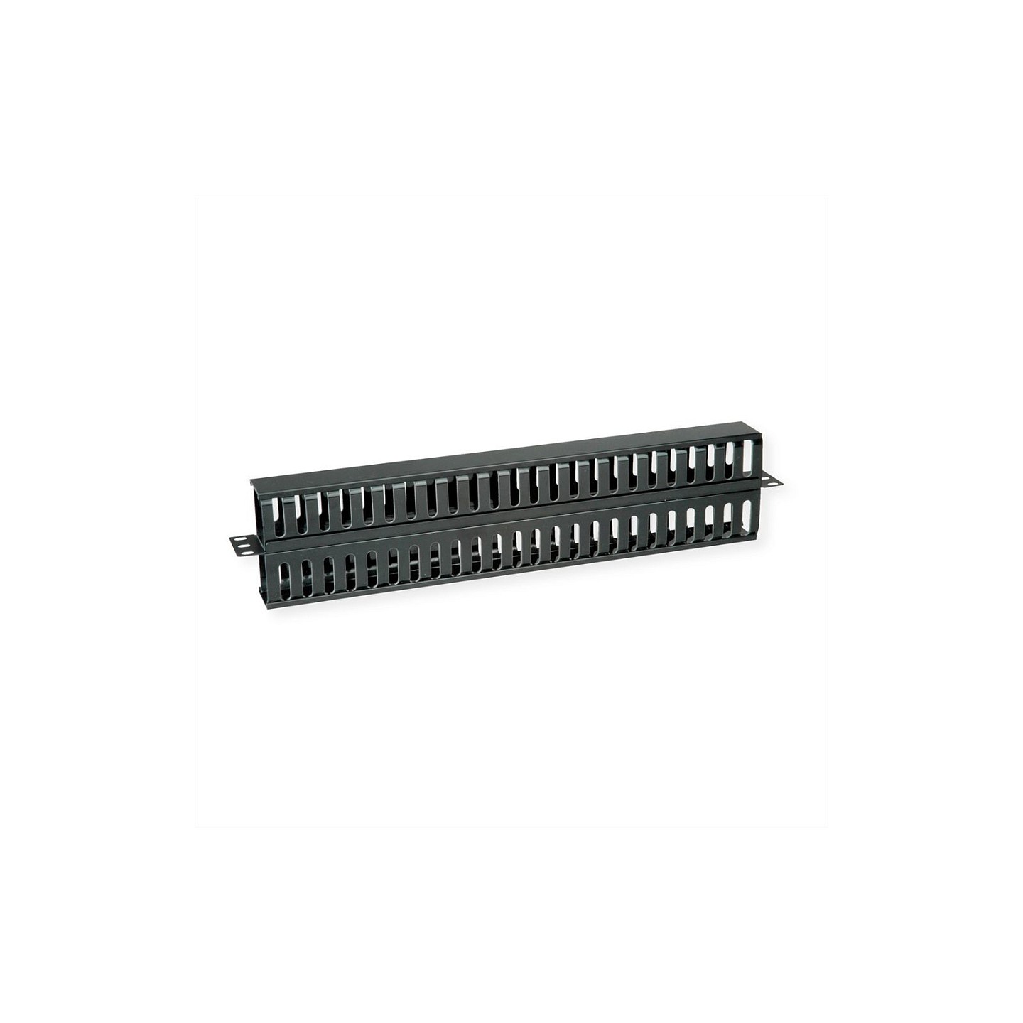 VALUE 19-Zoll-Frontplatte 1 HE. beidseitig mit Kabelkanal. schwarz — Buy in Cyprus with Fast Delivery