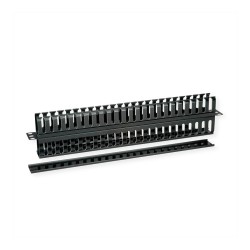 VALUE 19-Zoll-Frontplatte 1 HE. beidseitig mit Kabelkanal. schwarz — Buy in Cyprus with Fast Delivery