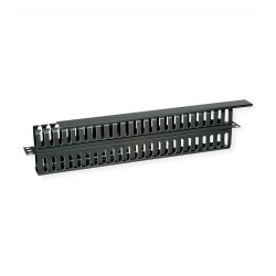 VALUE 19-Zoll-Frontplatte 1 HE. beidseitig mit Kabelkanal. schwarz — Buy in Cyprus with Fast Delivery