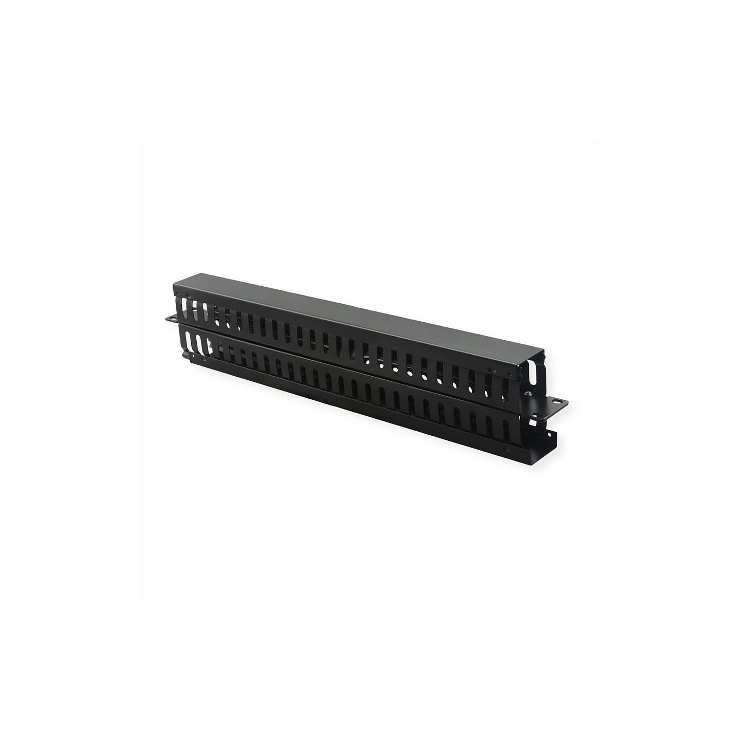 VALUE 19-Zoll-Frontplatte 1 HE. beidseitig mit Kabelkanal. schwarz — Buy in Cyprus with Fast Delivery