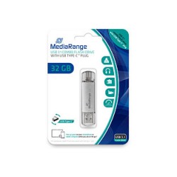 STICK MediaRange USB-Stick 32 GB USB 3.1 combo mit USB Type-C — Buy in Cyprus with Fast Delivery
