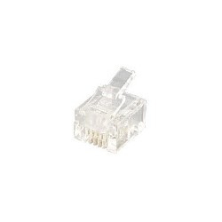 Equip Modularstecker Western 6P4C RJ12 100 Stück — Buy in Cyprus with Fast Delivery