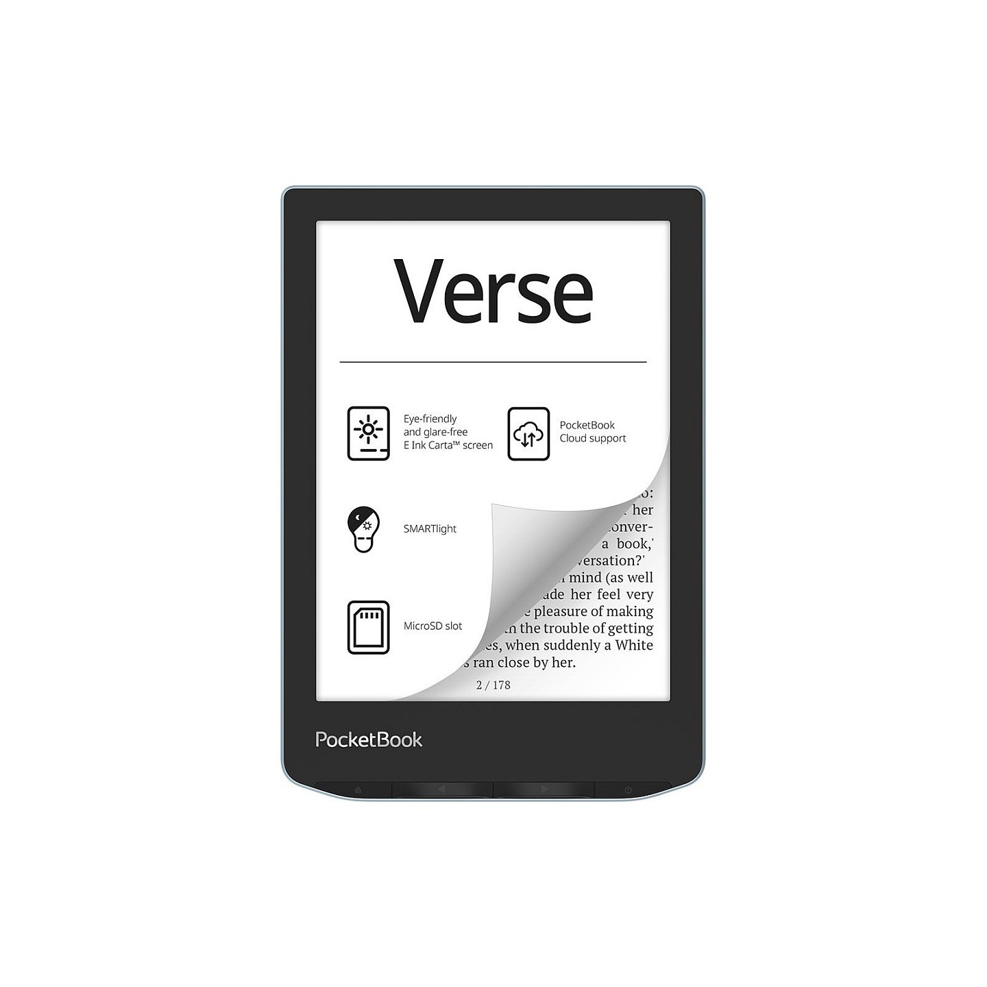 PocketBook Verse - Bright Blue DACH-Version — Buy in Cyprus with Fast Delivery